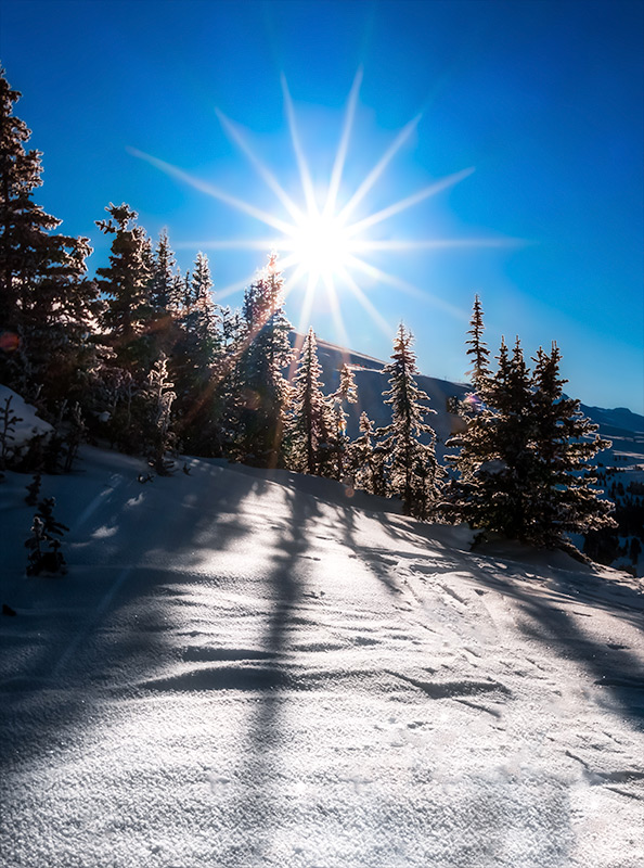 Blue Bird Ski Fine Art Mountain Photography