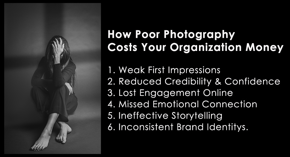 Poor photos cost your organization money